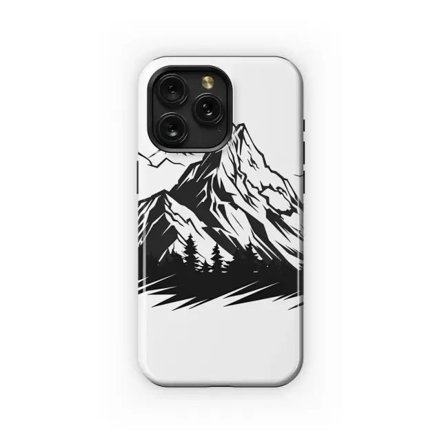 Oppo Reno5 5G Mountain Range Forest Line Art Design Mini S S Phone Case
