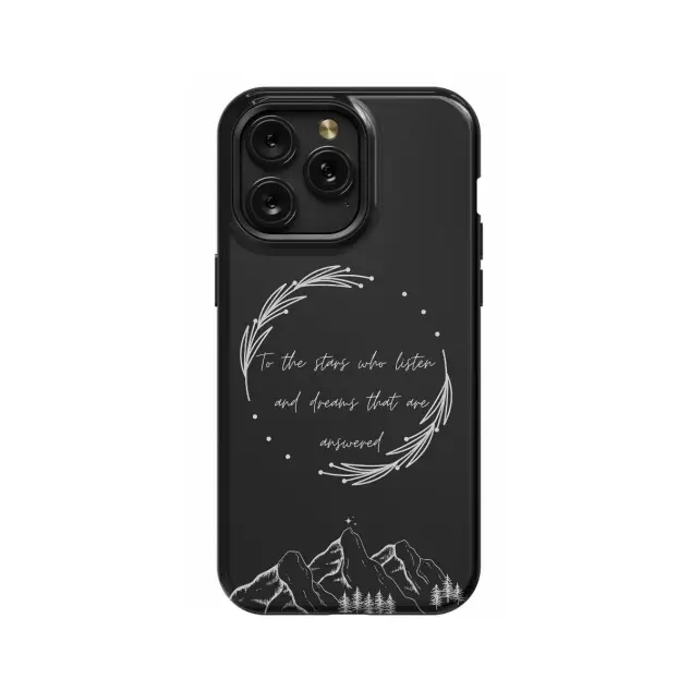 Oppo Reno5 5G Night Court Symbol Acotar Acomaf Velaris Mountain Stars # Phone Case
