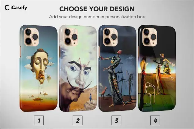 Oppo Reno5 5G Salvador Dali Famous Painting Surrealism Classic Art Phone Case