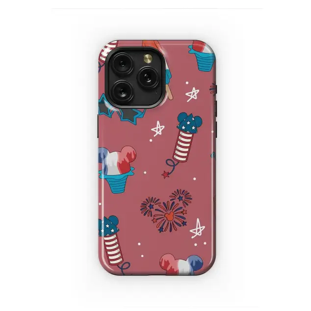 Oppo Reno8 Lite Fourth of July Mouse Summer Celebration Pattern Mini S S Phone Case