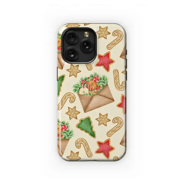 Oppo Reno8 Lite Watercolor Christmas Cookie Festive Pattern Mini S S Phone Case