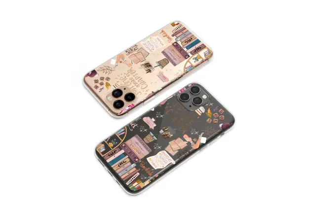 Oppo Reno8 Pro Clear Clear Cozy Library Bookshelf Design Book Lovers S S Phone Case