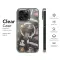 Oppo Reno8 Pro Clear Clear Dark Academia Skull Books Vintage Pattern Mini S S Phone Case - Image 7