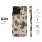 Oppo Reno8 Pro Floral Vintage Dark Wildflowers Moth Phone Case - Image 7