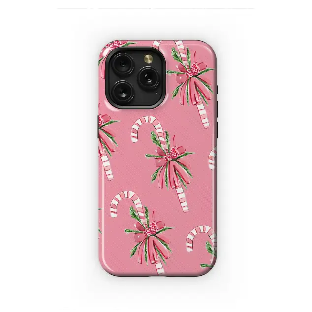 Oppo Reno8 Pro Pink Christmas Candy Cane Holiday Design Mini S S Phone Case