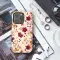 Samsung Galaxy A02s Crimson Bloom Vintage Floral Art Phone Case - Image 3
