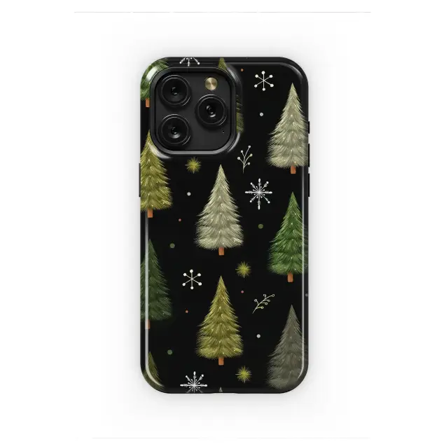 Samsung Galaxy A02s Enchanted Midnight Winter Woodland Phone Case