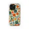 Samsung Galaxy A03 Vintage Floral Stamps Phone Case - Image 1