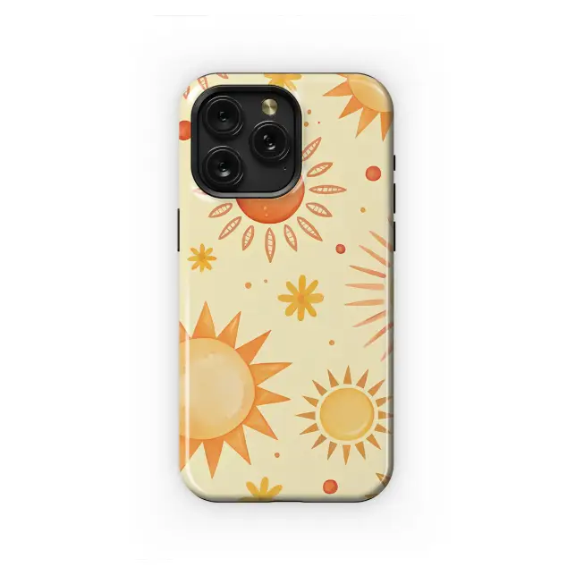 Samsung Galaxy A12 Nacho Golden Hour Sunshine Whimsical Design Phone Case