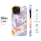 Samsung Galaxy A13 4G Colorful Whimsical Watercolor Floral Pattern Phone Case - Image 7