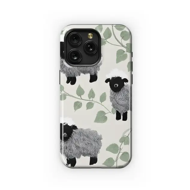 Samsung Galaxy A13 4G Lambs Ivy Gray Black Light Phone Case