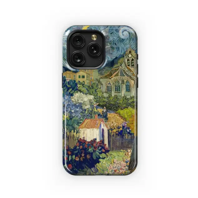 Samsung Galaxy A13 4G Van Gogh's Starry Night Garden Phone Case