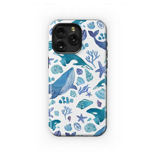 Samsung Galaxy A15 Whispers from the Deep Blue Sea Phone Case