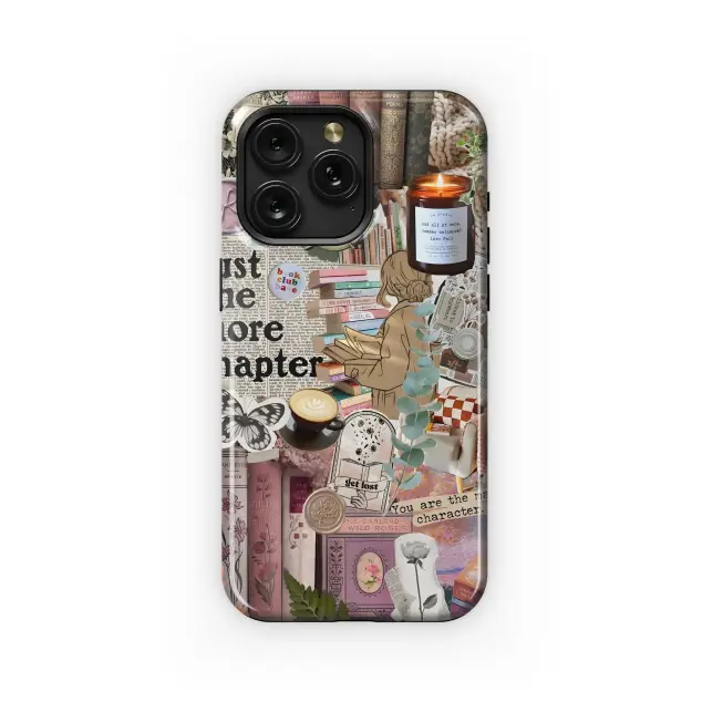 Samsung Galaxy A16 Vintage Book Lover's Aesthetic Phone Case