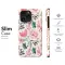 Samsung Galaxy A20e Abstract Watercolor Pink Coral Floral Pattern Phone Case - Image 7