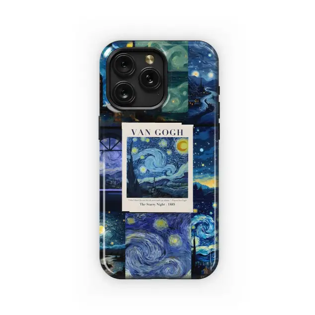 Samsung Galaxy A22 4G Van Gogh's Starry Nightscape Phone Case