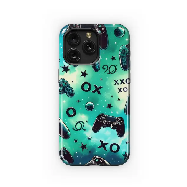 Samsung Galaxy A22 5G Gaming Joystick Galaxy XOXO Phone Case
