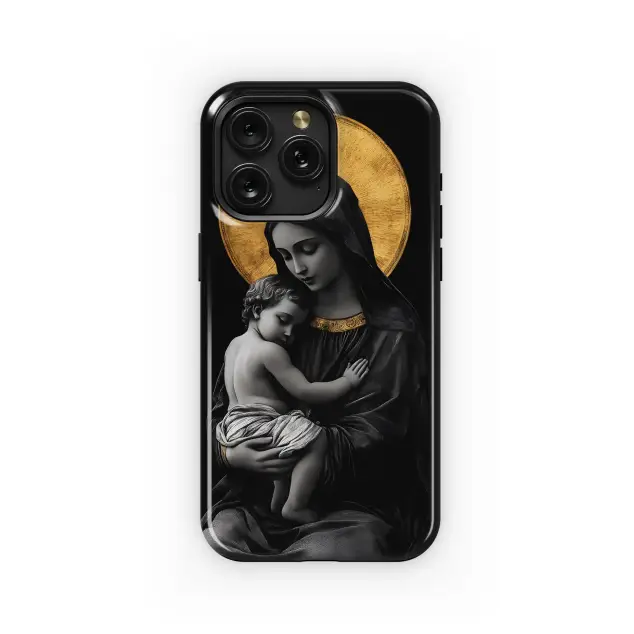 Samsung Galaxy A22 5G Madonna and Child Artwork Phone Case