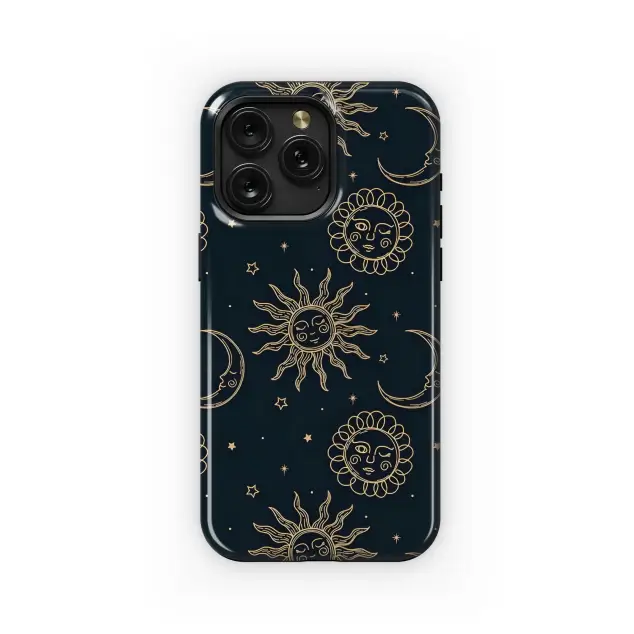 Samsung Galaxy A32 4G Mystic Celestial Sun Moon Stars Phone Case