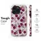 Samsung Galaxy A41 Vintage Magenta Cherry Orchard Art Phone Case - Image 6
