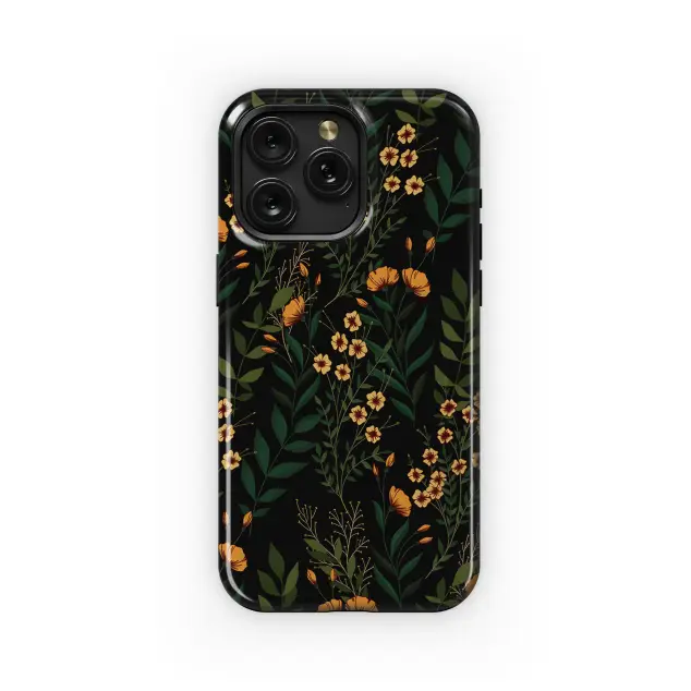 Samsung Galaxy A42 5G Floral Print Wild Plants Phone Case