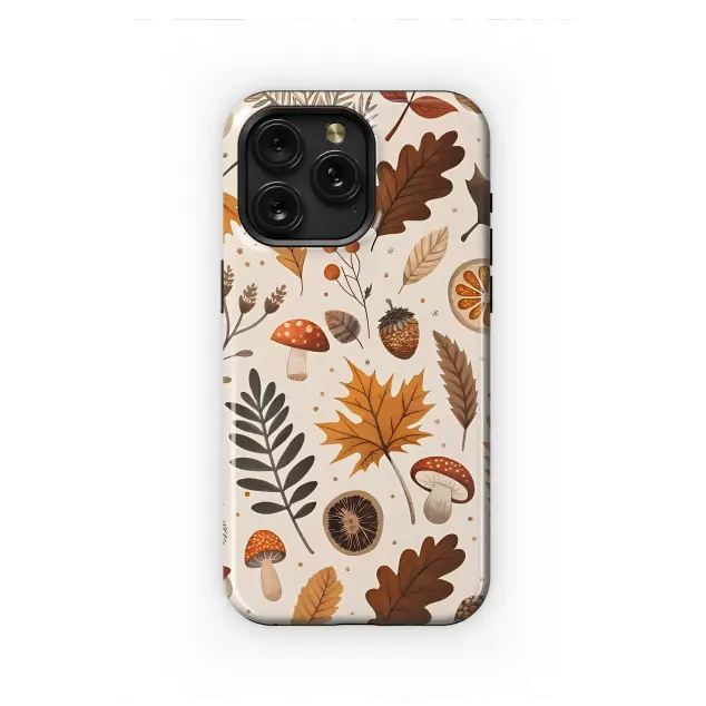 Samsung Galaxy A50 Cozy Autumn Forest Floor Finds Phone Case