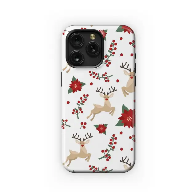 Samsung Galaxy A51 5G Whimsical Holiday Reindeer Dance Phone Case