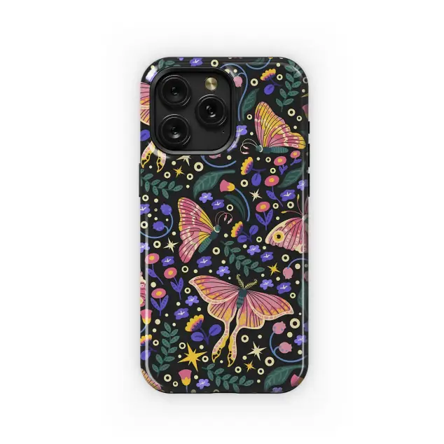 Samsung Galaxy A51 5G Whimsical Luna Moth Night Garden Phone Case