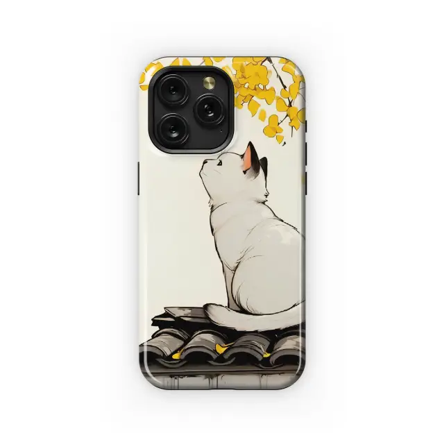 Samsung Galaxy A52s 5G Autumns Gaze from the Eaves Phone Case