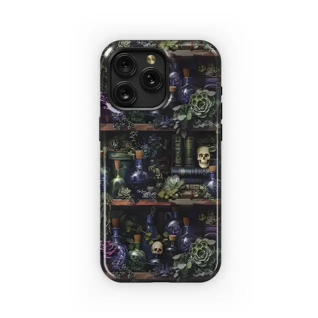 Samsung Galaxy A52s 5G Book Lover Gothic Bookshelf Witchy Spell Phone Case