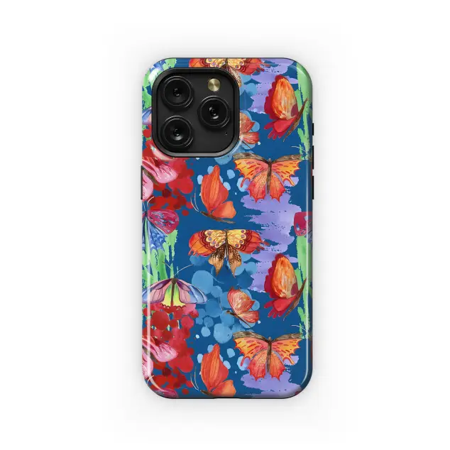 Samsung Galaxy A52s 5G Exotic Butterfly Watercolor Phone Case