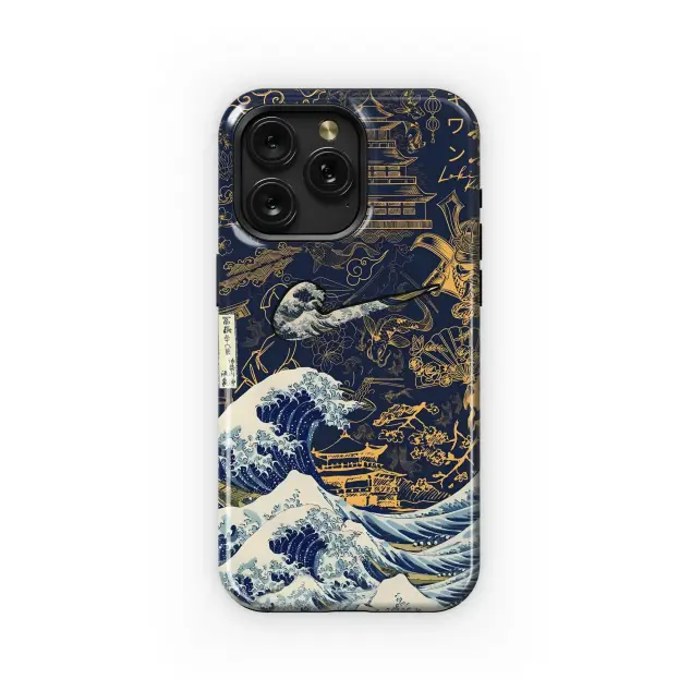 Samsung Galaxy A53 5G Japanese Wave Art Phone Case