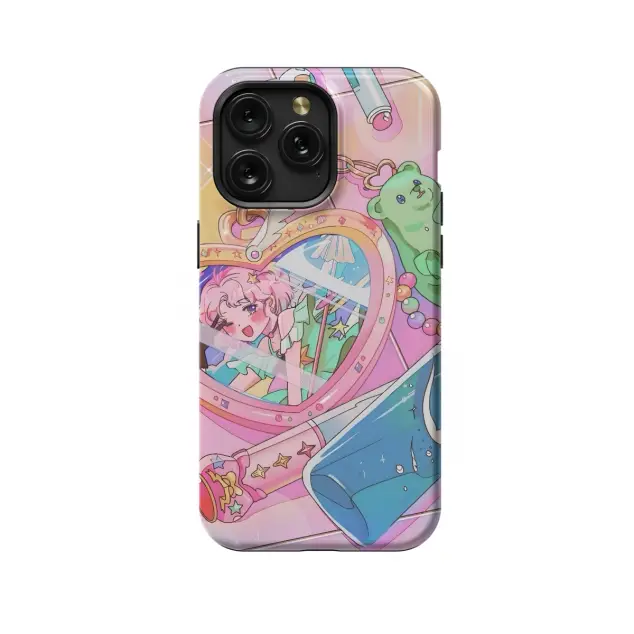 Samsung Galaxy A55 Anime Shoujo Aesthetic Manga Phone Case