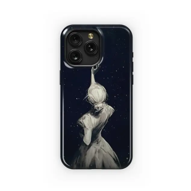 Samsung Galaxy A6 2018 Cosmic Girl Reaching Phone Case