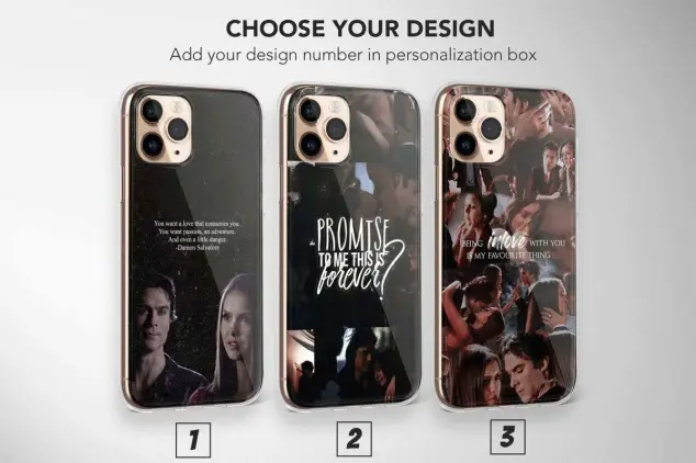 Samsung Galaxy A6 2018 Meaningful Deep Quote Stefan, Damon, Salvatore, and Elena Phone Case