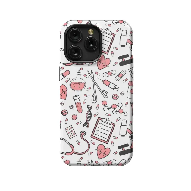 Samsung Galaxy A71 5G Seamless Anatomy Nurse Phone Case