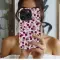 Samsung Galaxy A72 Vintage Magenta Cherry Orchard Art Phone Case - Image 2