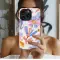 Samsung Galaxy A8 2018 Colorful Whimsical Watercolor Floral Pattern Phone Case - Image 2