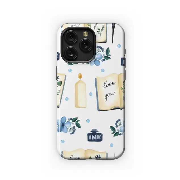 Samsung Galaxy J6 2018 Love You Floral Diary Phone Case