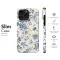 Samsung Galaxy M11 Toile De Jouy Vintage Floral Seamless Pattern Phone Case - Image 7