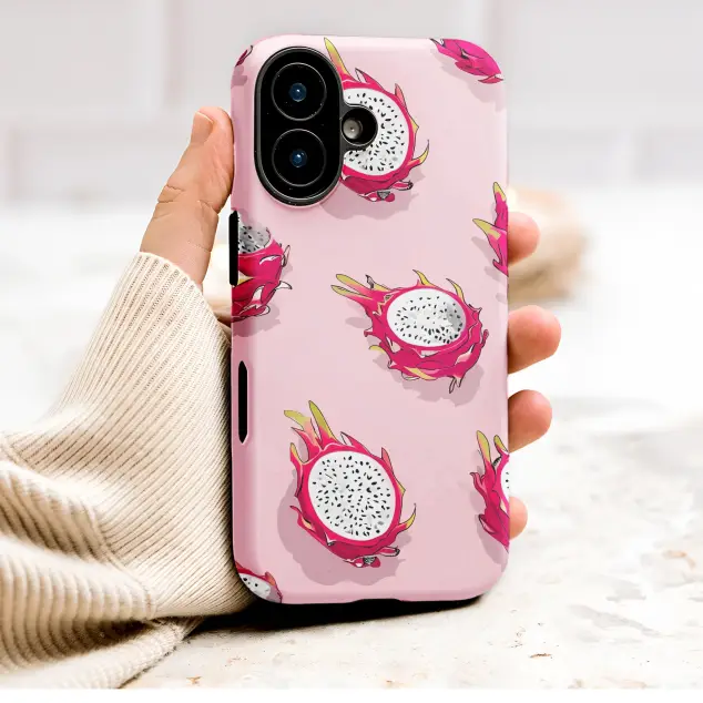 Samsung Galaxy Note 10 Plus Vibrant Dragon Fruit Pattern Pop Art Design Mini S S Phone Case