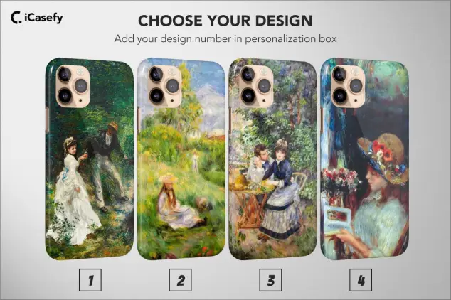 Samsung Galaxy Note 20 Ultra Pierre Auguste Renoir Aesthetic Famous Painting Phone Case