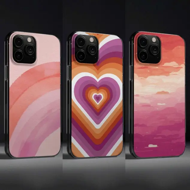 Samsung Galaxy Note 9 Lesbian , Subtle Lesbian Pride, Groovy Phone Case