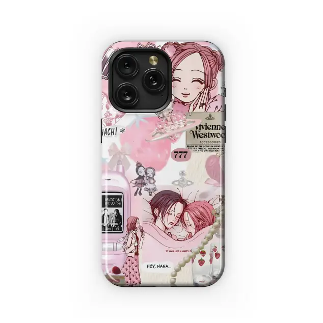 Samsung Galaxy Note 9 NANA Japanese Anime Manga Comic Pink Phone Case