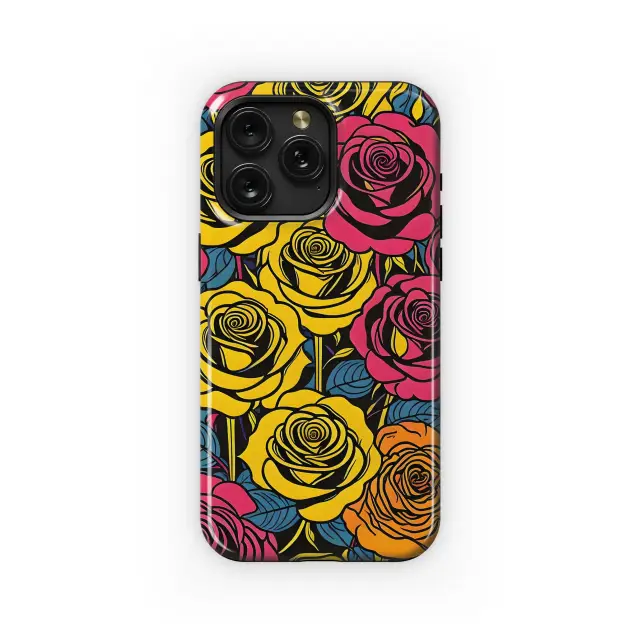 Samsung Galaxy S20 5G Bold Rose Garden Print Phone Case