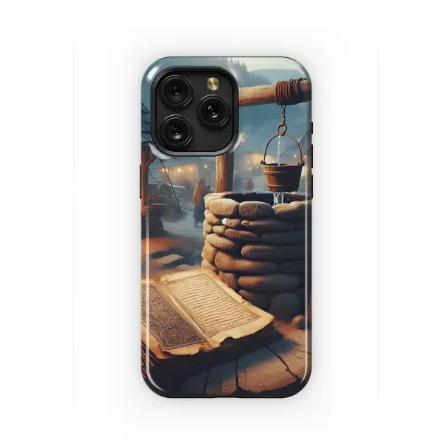 Samsung Galaxy S20 5G Water Well and Ancient Books Phone Case