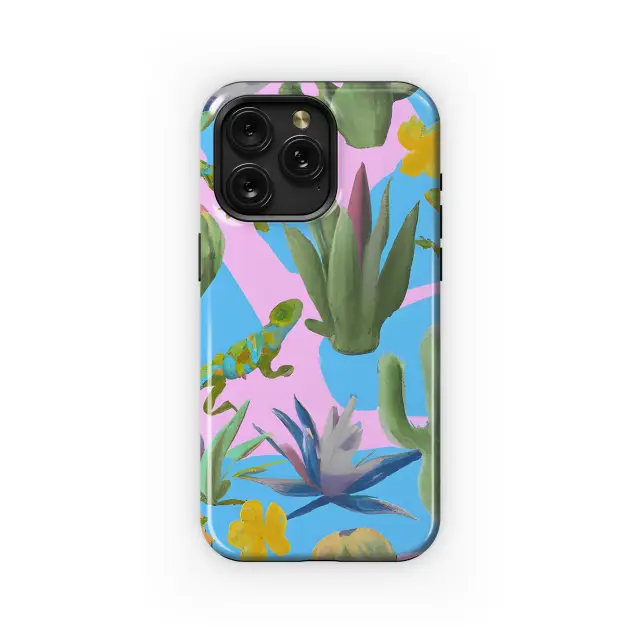 Samsung Galaxy S20 FE 2022 Watercolor Cactus Desert Phone Case