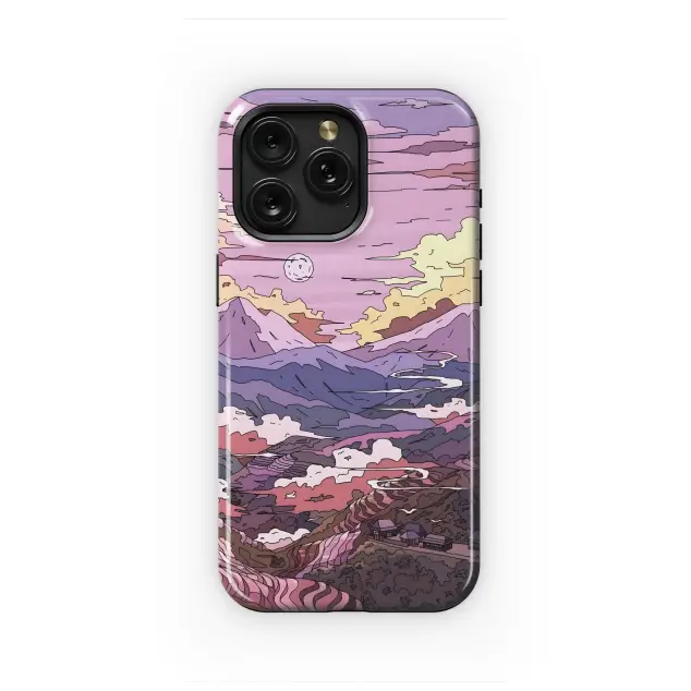 Samsung Galaxy S20 Ultra 5G Purple Mountain Serenity Phone Case