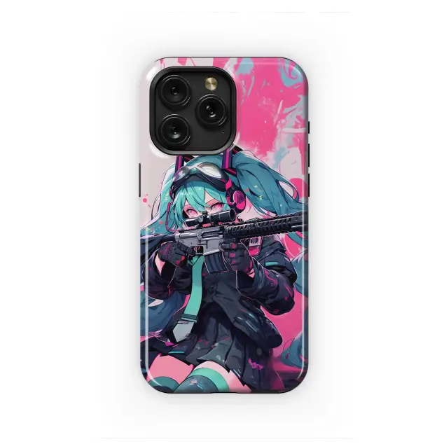 Samsung Galaxy S21 FE Anime Cyberpunk Rebecca Phone Case
