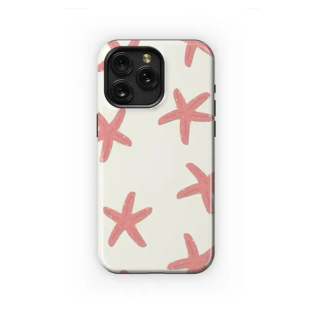 Samsung Galaxy S21 Fan Edition Blushing Starfish Seaside Serenity Phone Case